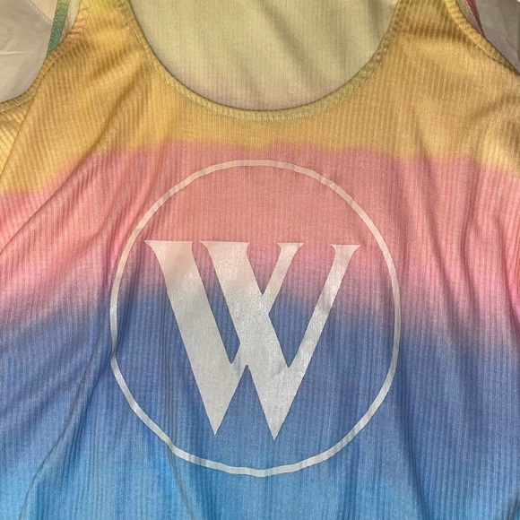 Rainbow Wildfox Tank Top - Picture 2 of 7